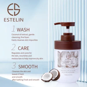 ESTELIN VITAMIN E COCUNUT OIL BODY WASH
