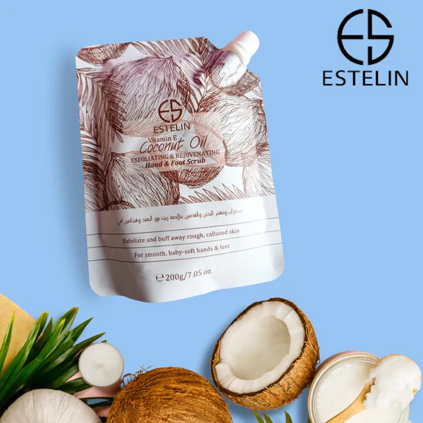 Coconut Oil & Vitamin E Exfoliating & Rejuvenating Hand & Foot Scrub