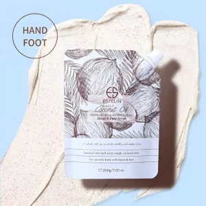 Coconut Oil & Vitamin E Exfoliating & Rejuvenating Hand & Foot Scrub