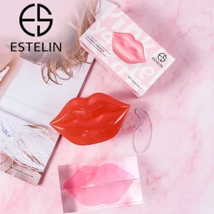 ESTELIN CHERRY BLOSSOM PINK HYDROGEL LIP MASK