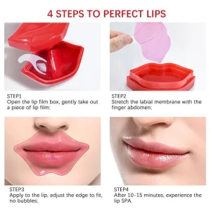 ESTELIN FASCINATING RED HYDROGEL LIP MASK