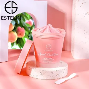 estelin peach scrub