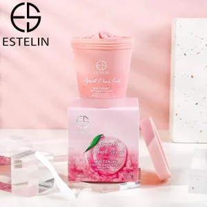 estelin peach scrub
