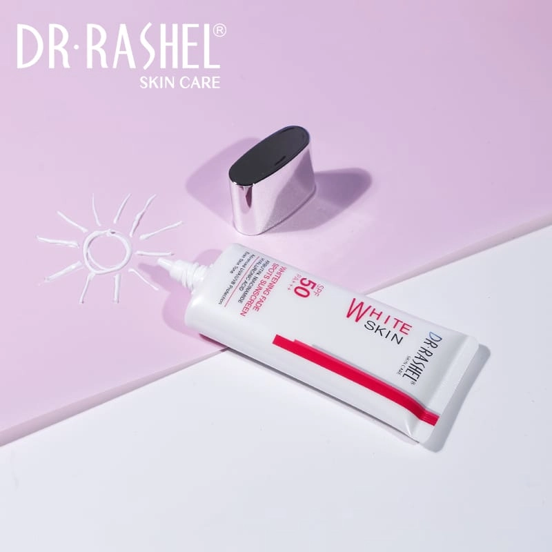 Dr Rashel Whitening Sunscreen Fade Spots SPF 50 PA+++ 50G