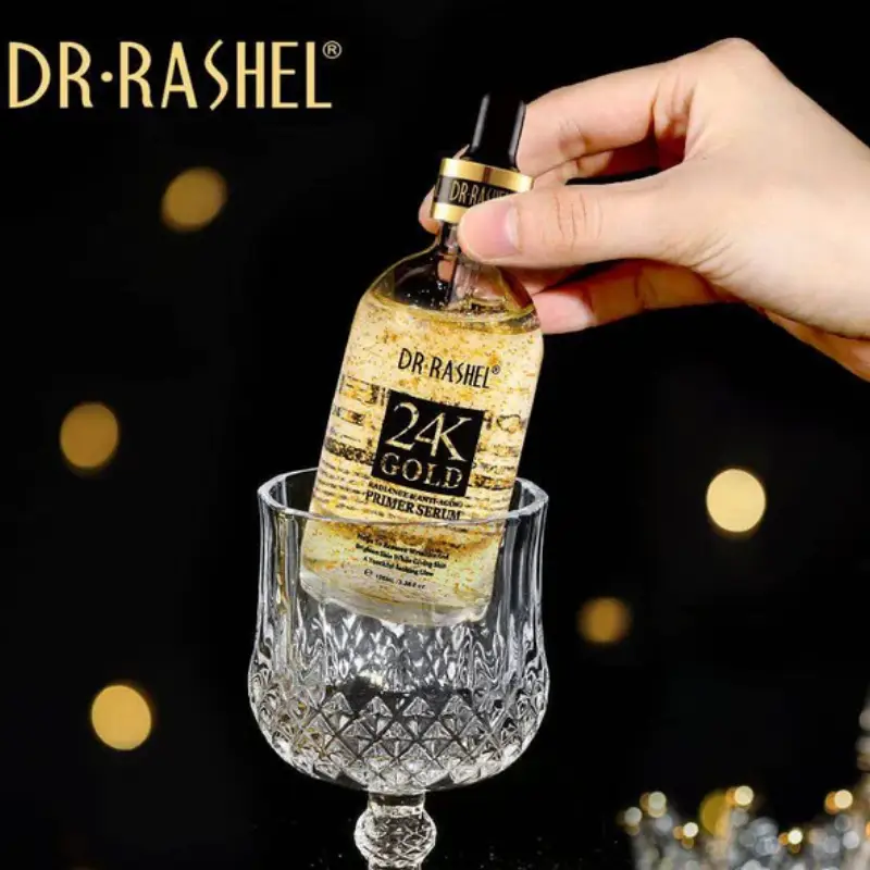 Dr Rashel 24K Gold Radiance & Anti Aging Primer Serum 100ml