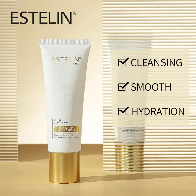 Estelin Collagen Bouncy & Firm Facial Cleanser 120g