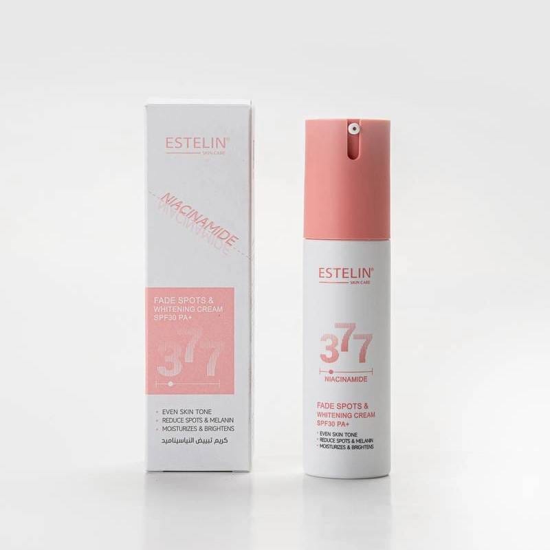 Estelin Niacinamide Fade Spots Whitening Cream Spf 30 PA+++