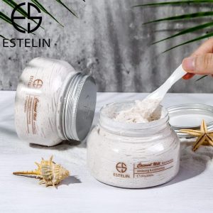 Estelin Coconut Milk Body & Face Scrub 250g