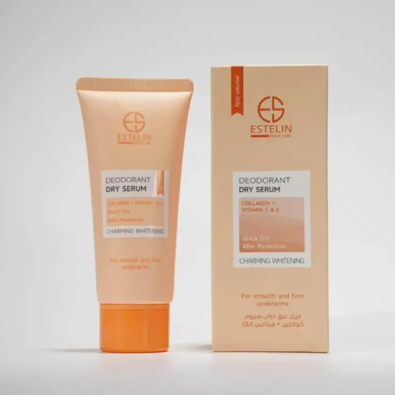 ESTELIN Body Care Deodorant Dry Serum Collagen Vitamin C and E 60ml