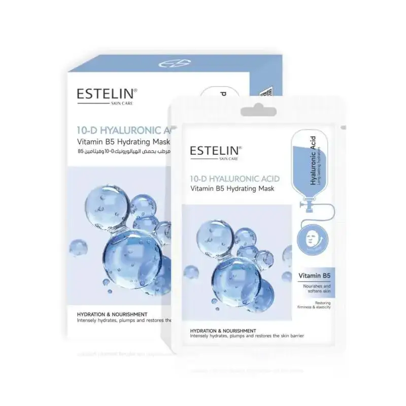 Estelin 10-D Hyaluronic Acid Vitamin B5 Hydrating Mask