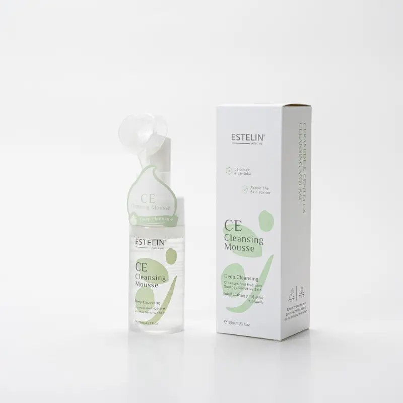 Estelin Ceramide And Centella Cleansing Mousse