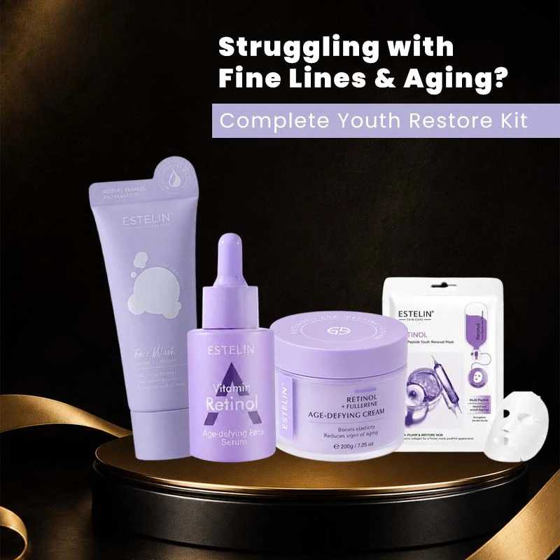 Estelin Retinol Age Defying Bundle - Pack of 4 Estelin Retinol Age Defying Bundle - Pack of 4