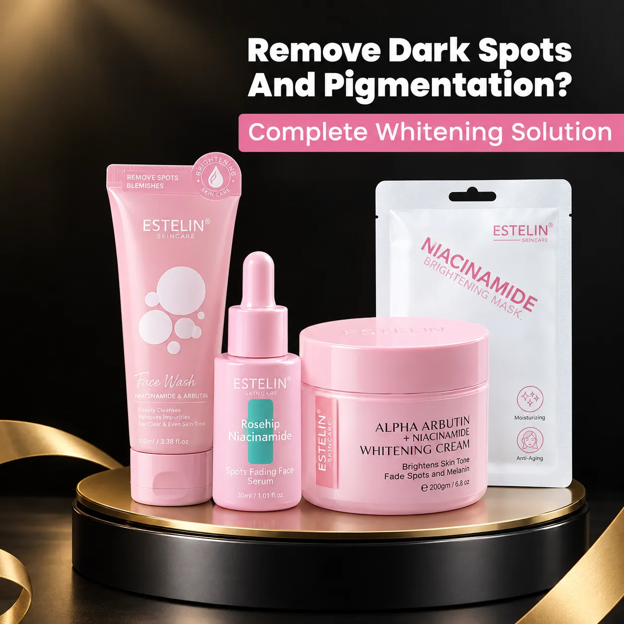 Estelin Niacinamide Whitening Bundle Estelin Niacinamide Whitening Bundle